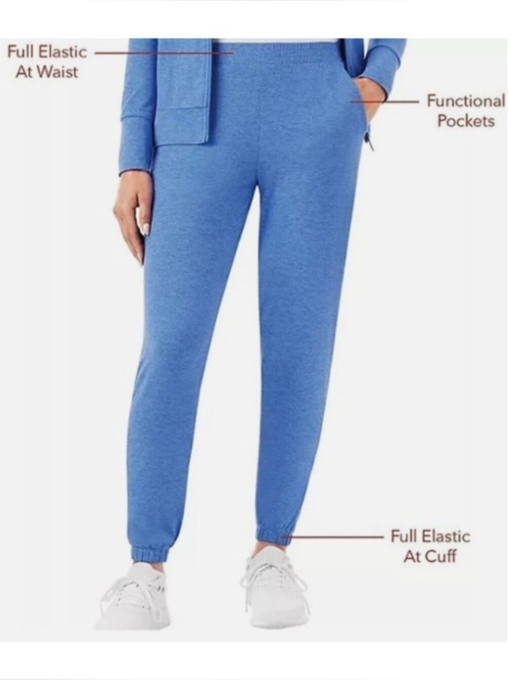 Members Mark • Favorite Soft Jogger Blue - XXL
